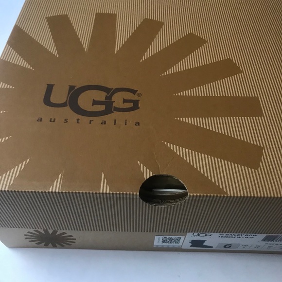 UGG Bailey Bow II - Size 6 - Blue Jay - NIB - Picture 9 of 10